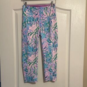 Lilly Pulitzer Lavender & blue Print Leggings